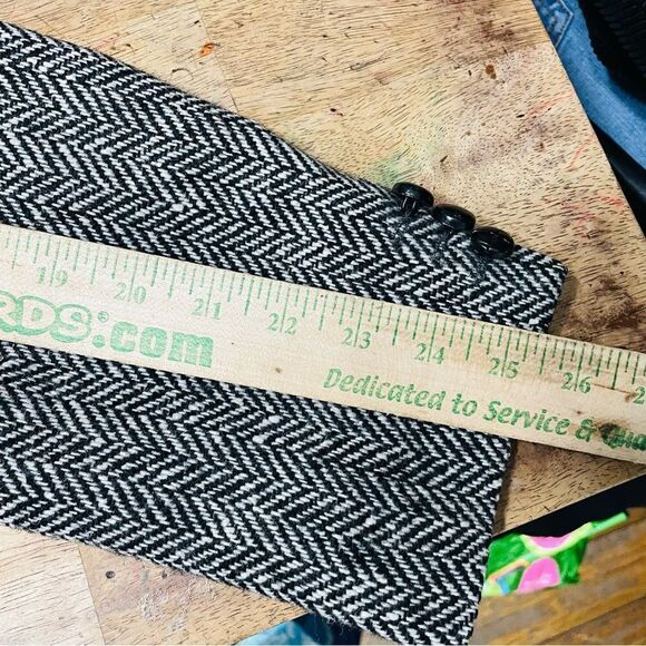 Vintage‎ Fingal Ireland Wool Herringbone Donegal Tweed Sport Coat 42R - Picture 8 of 11